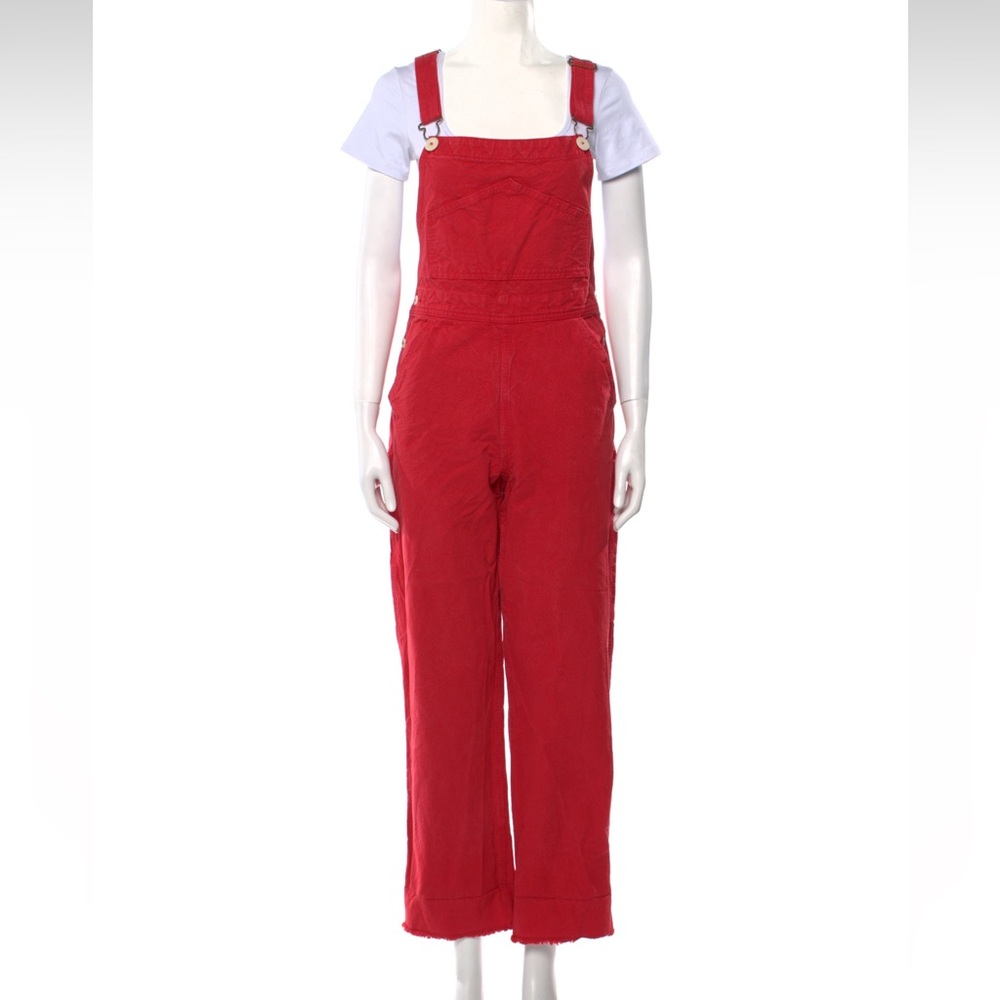 Jesse Kamm Red Overalls XS